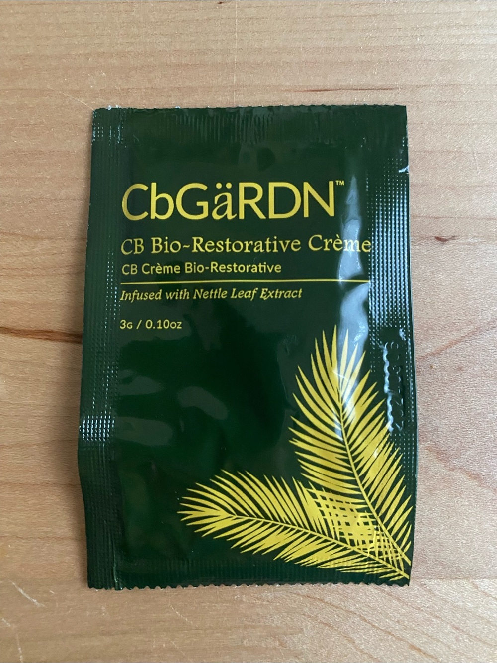 New CBGaRDN CB Bio-Restorative Cream Creme
